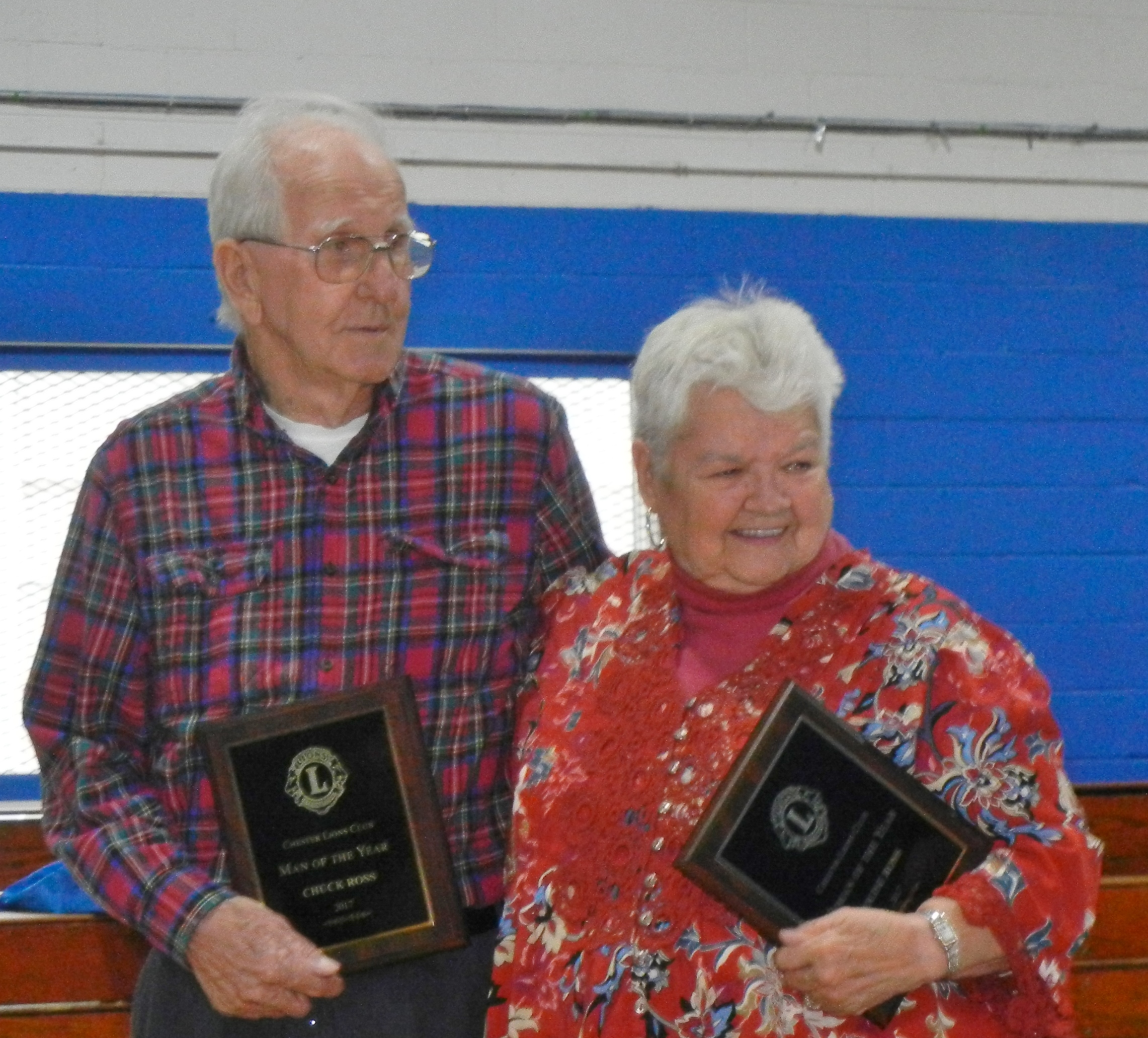 Chuck & Louise Ross, Lions' Club Man & Woman of the Year 2017