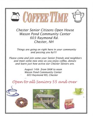 Chester Senior Citizens Open House